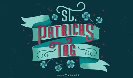 St. Patrick's day german lettering