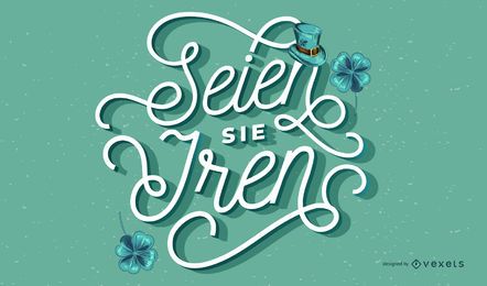 Ser letras irlandesas de st patricks