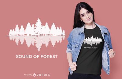 Forest Sound T-shirt Design Forest Sound T-shirt Design