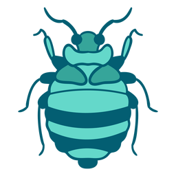 Blue beetle insect icon Transparent PNG