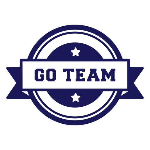 Go team badge - Transparent PNG & SVG vector file