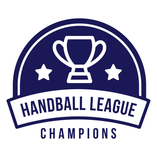 Handball league champions badge - Transparent PNG & SVG ...