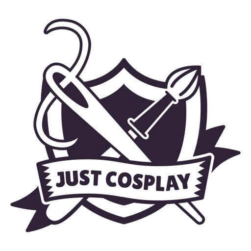 Cosplay Logo Template Editable Design to Download