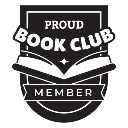 Proud book club member badge - Transparent PNG & SVG vector file