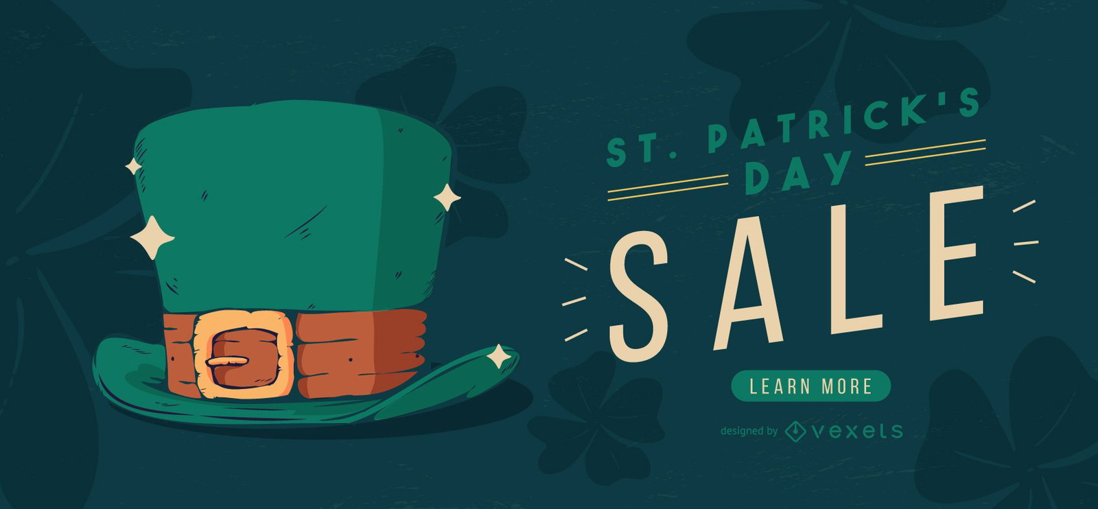 St partick&#39;s Day Sale Web-Schieberegler