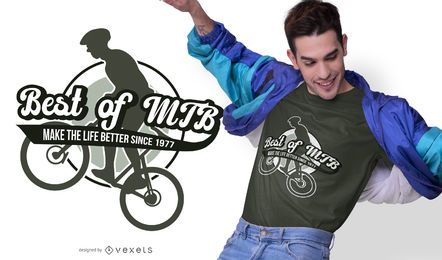 Mountain Bike Quote T-shirt Design Mountain Bike Quote T-shirt Design