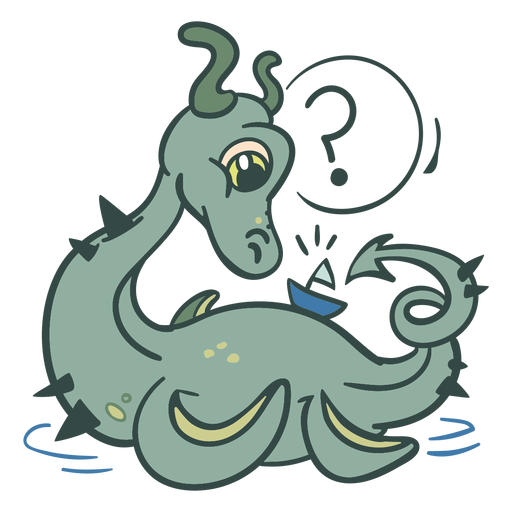 Sea creature illustration PNG Design