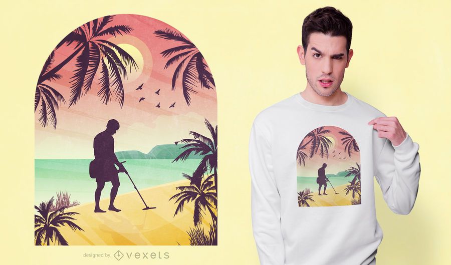 Gold Hunter T-shirt Design Gold Hunter T-shirt Design