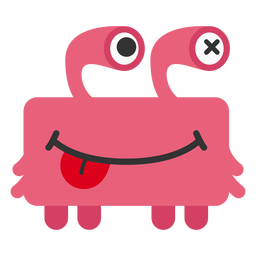 Monster snail cartoon PNG Design