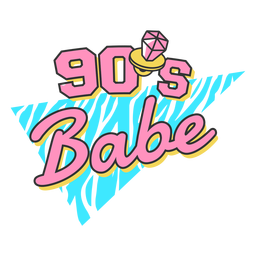 90 gata lettering 90s gata Desenho PNG