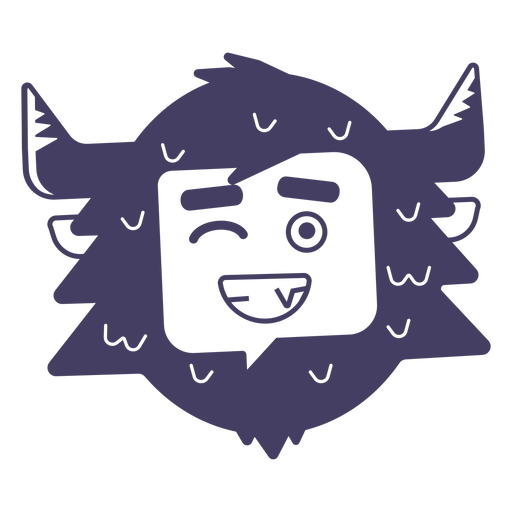 Schneemann Charakter Lächeln Emoji PNG-Design