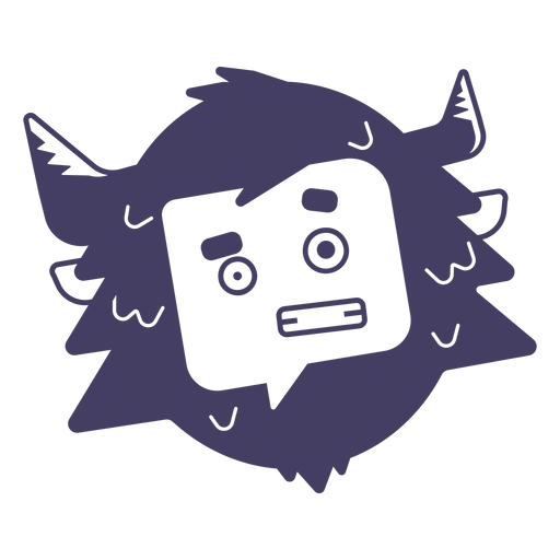 Yeti character sticker