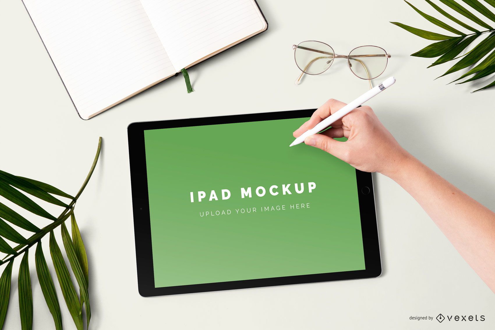 Ipad mockup composition