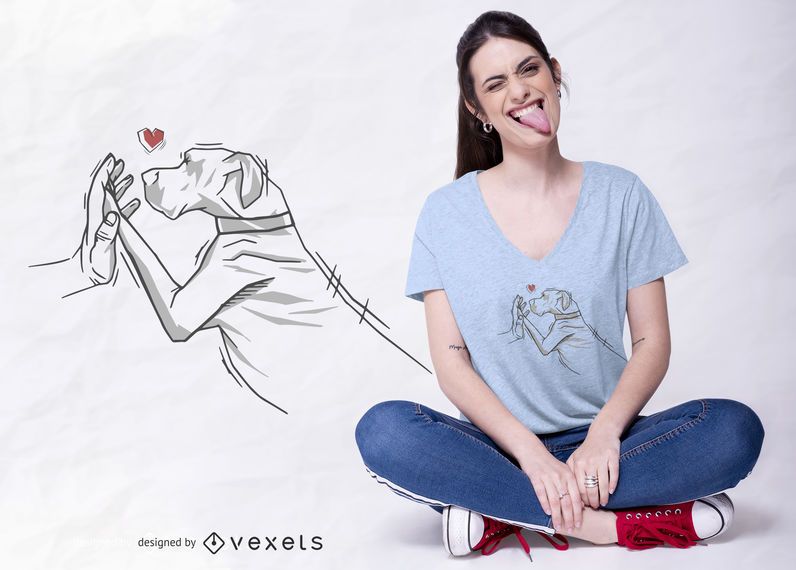 Diseño de camiseta Great Dane Love Diseño de camiseta Great Dane Love