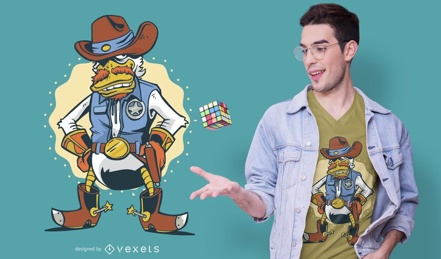 Ente Texas Ranger T-Shirt Design Ente Texas Ranger T-Shirt Design