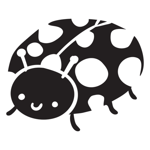 Ladybug Silhouette Clip Art