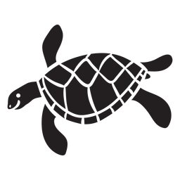 Meeresschildkröte schwimmen PNG-Design