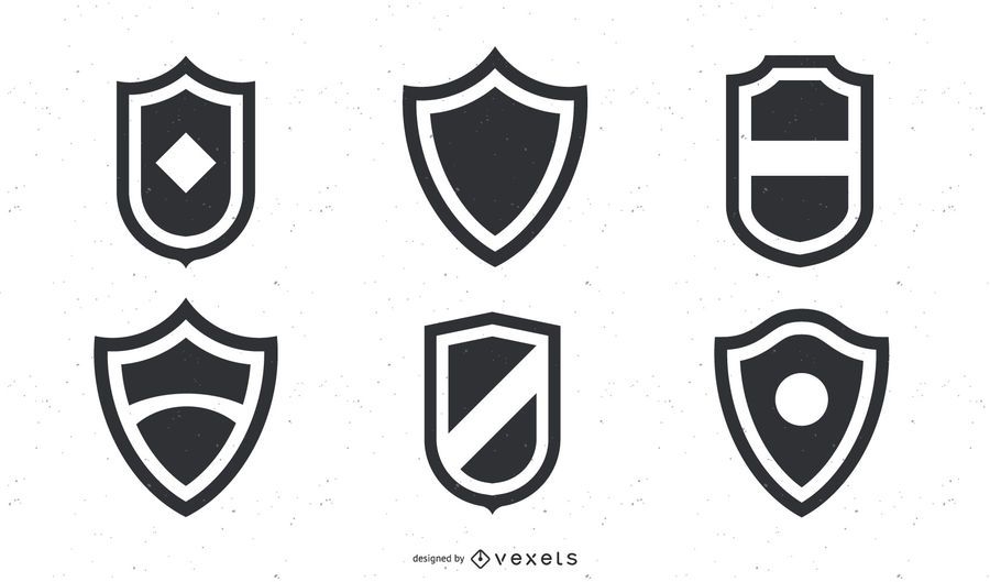 Download Basic Shields Pack - Vector download