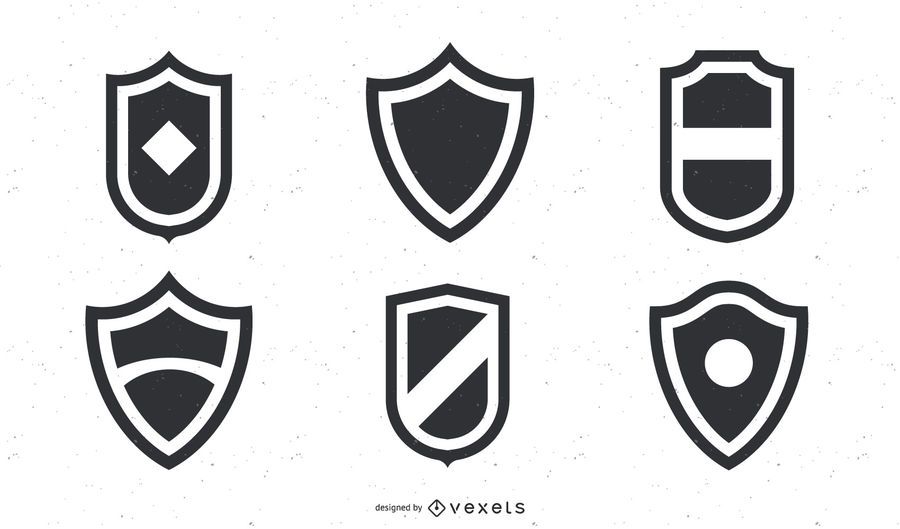 Basic Shields Pack - Vector Download