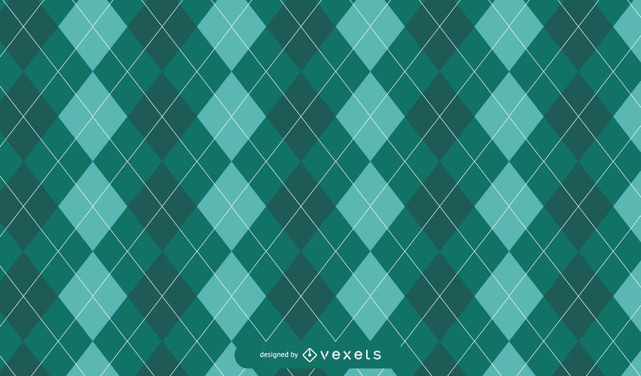 Diseño de patrón de Green Argyle St. Patrick Diseño de patrón de Green Argyle St. Patrick