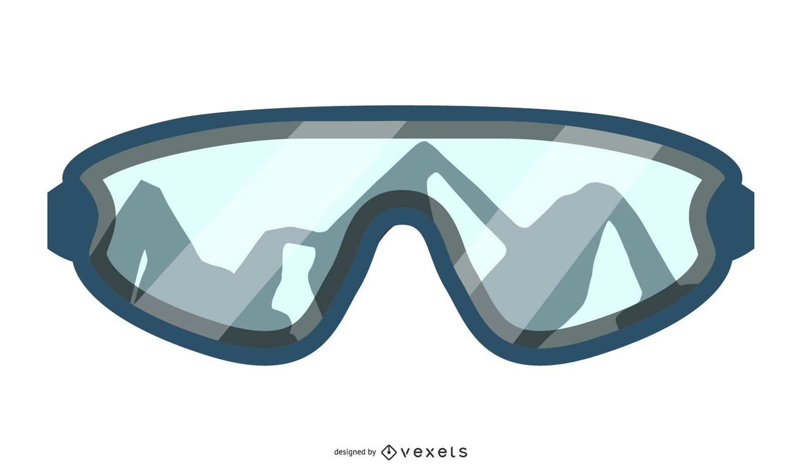 Mountain Ski Brillen Design