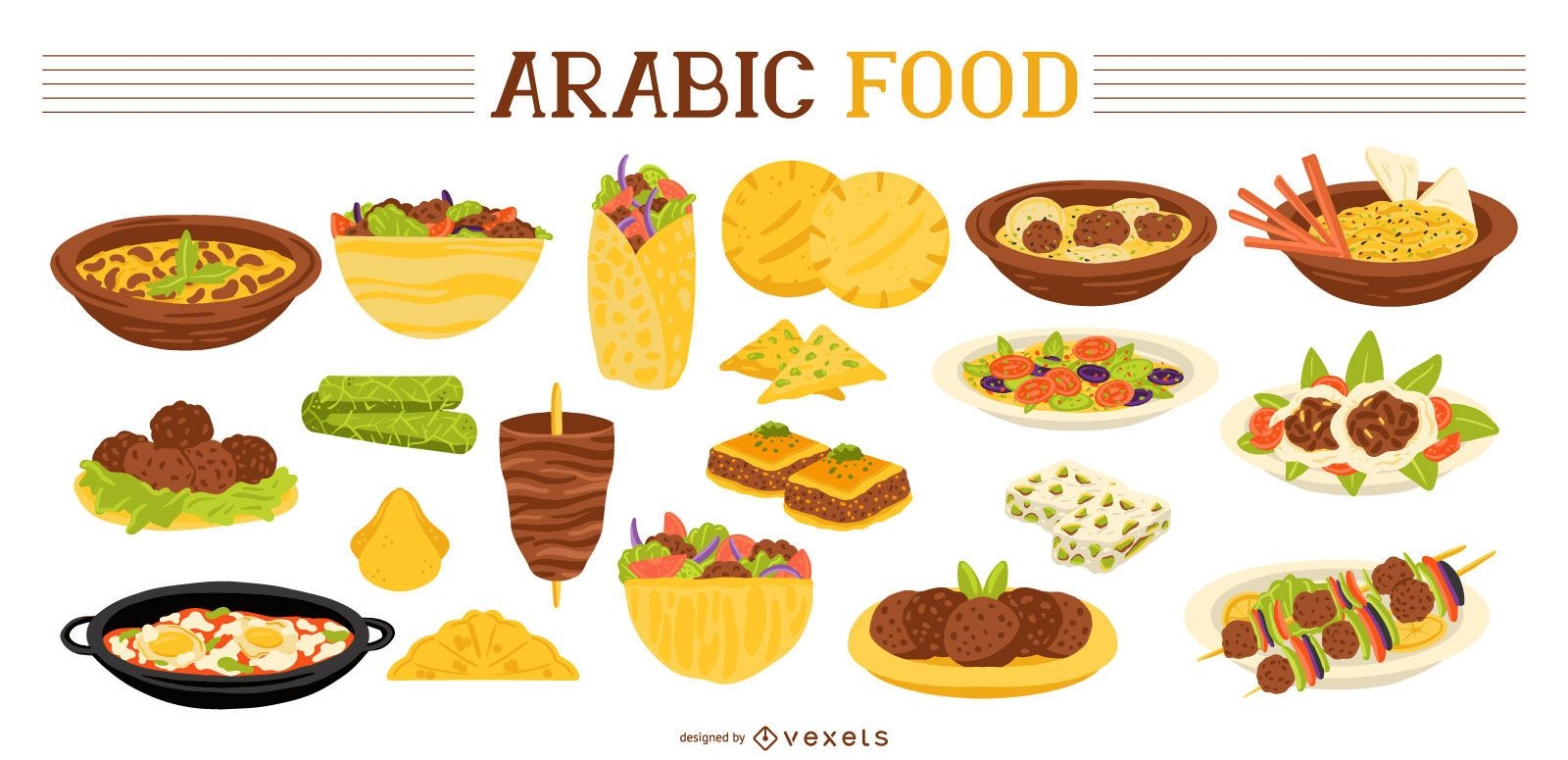 Arabic food collection