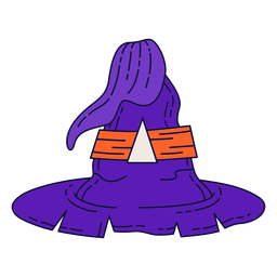 Carta de halloween colorido um Desenho PNG