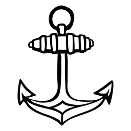 Golpe de âncora de navio Desenho PNG