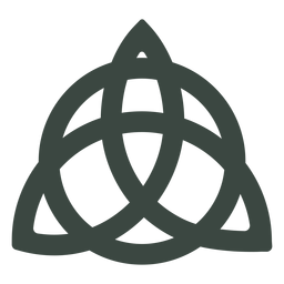 Ícone de símbolo celta antigo Desenho PNG