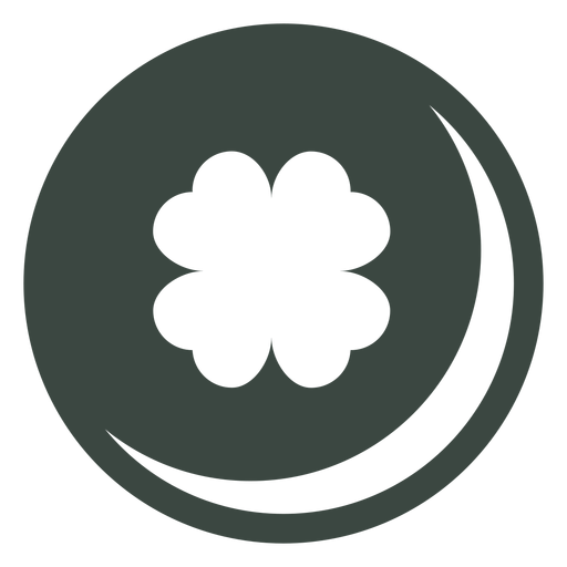 Clover four leaf icon PNG Design