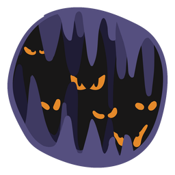 Halloween scary papercut illustration Halloween scary papercut illustration