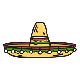 Hut Mexiko Sombrero Illustration Transparenter Png Und Svg Vektor