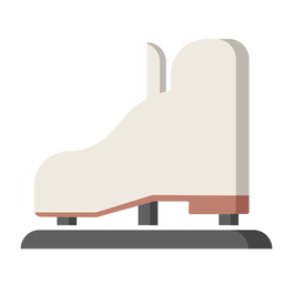 Ilustração de inverno de patinar no gelo Desenho PNG