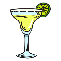 Margarita Getränkeillustration PNG-Design