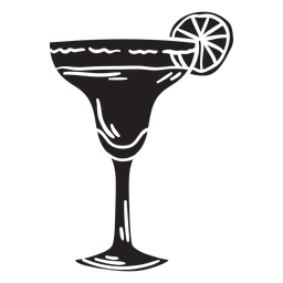 Margarita silueta ilustración de méxico Diseño PNG