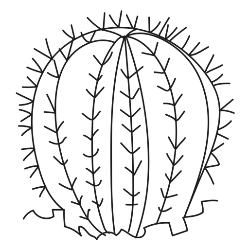 Thorn cactus illustration PNG Design