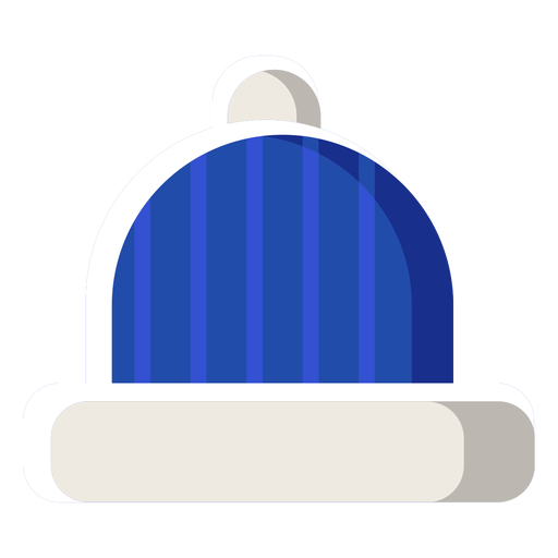 Ilustración de sombrero de invierno Diseño PNG