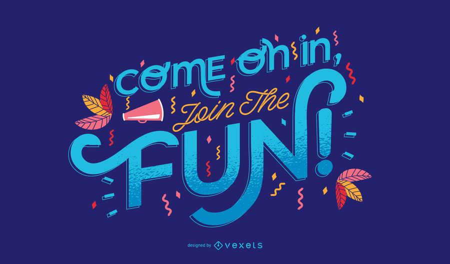 Fun Carnival Lettering Design Fun Carnival Lettering Design