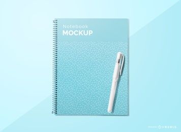 Notebook Cover Pen Modell