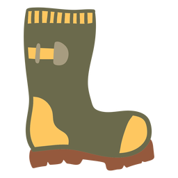 Botas de jardin color verde Botas de jardin color verde