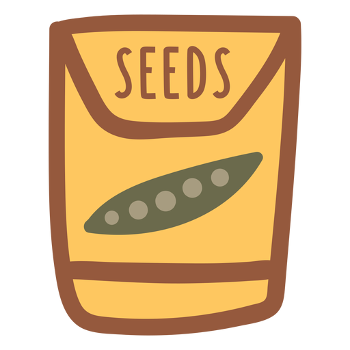 Garden seeds in a packet