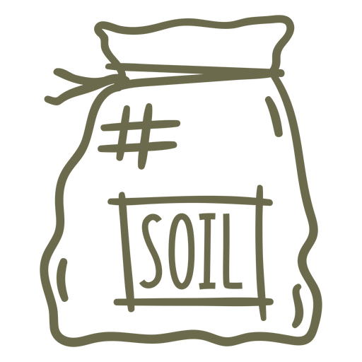 soil in sack stroke