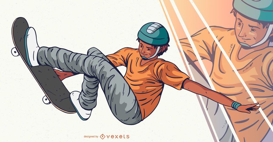 Skater character design Skater character design