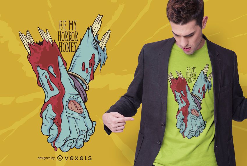 Zombieliebest-shirt Entwurf Zombieliebest-shirt Entwurf