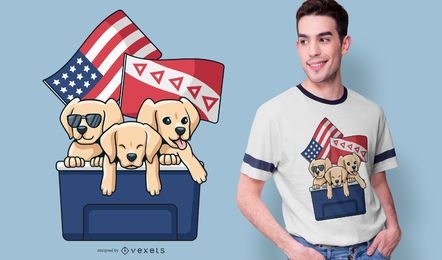 Design de camisetas Tau Kappa Epsilon Puppies