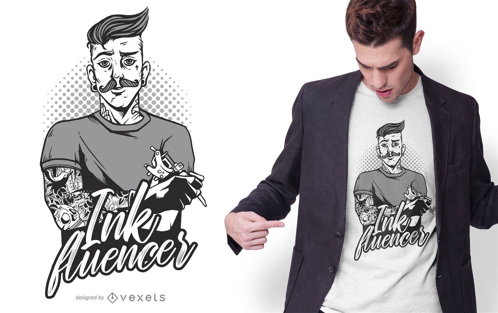 Inkfluencer t-shirt design