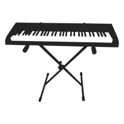 Polygonal Electronic Keyboard Stroke Transparent Png Svg Vector File