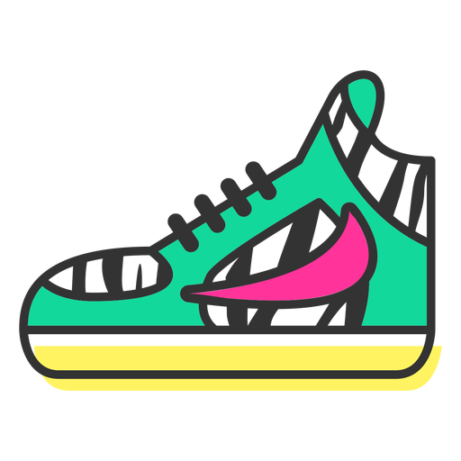 Sports shoes icon PNG Design
