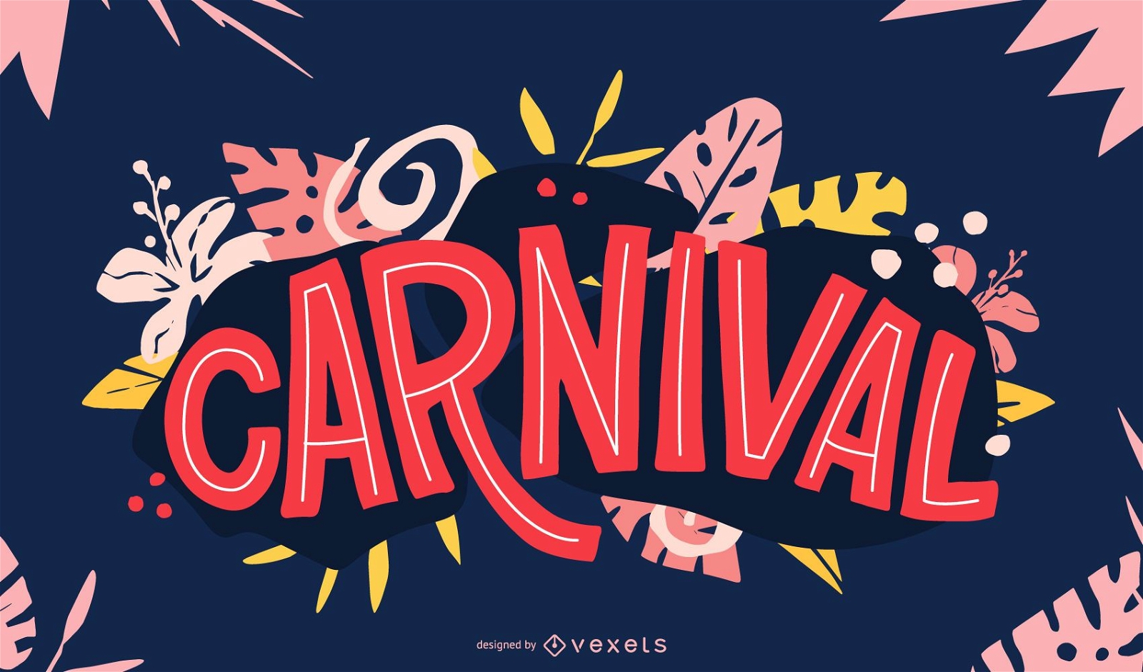 Carnival Stylish Lettering Design