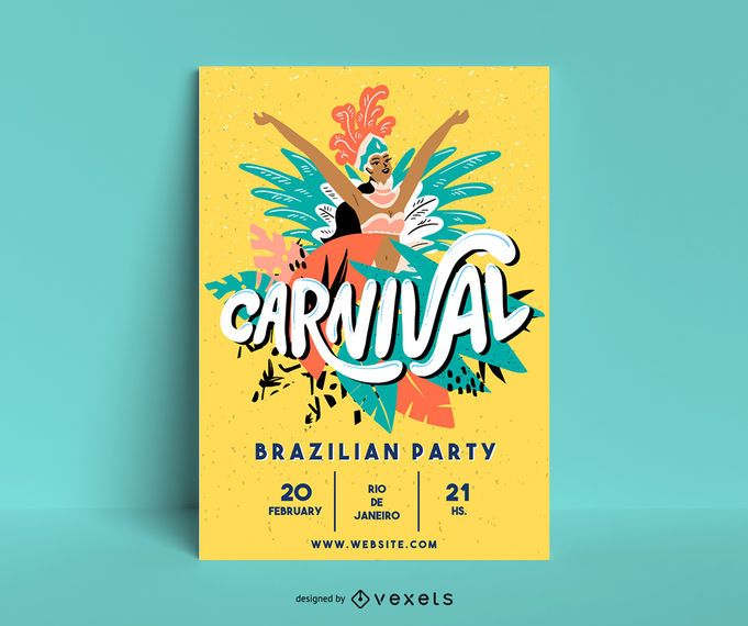 Carnival Illustration Poster Design Carnival Illustration Poster Design